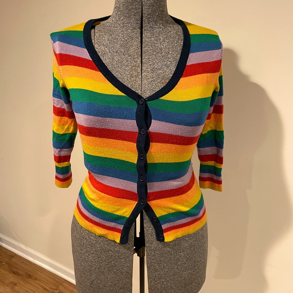 Y2K Rainbow Sweater